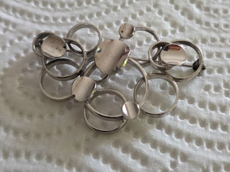 Broschen & Nadeln: Brosche Silber 800 – Gebraucht aus Wittenbach von rose_rosi