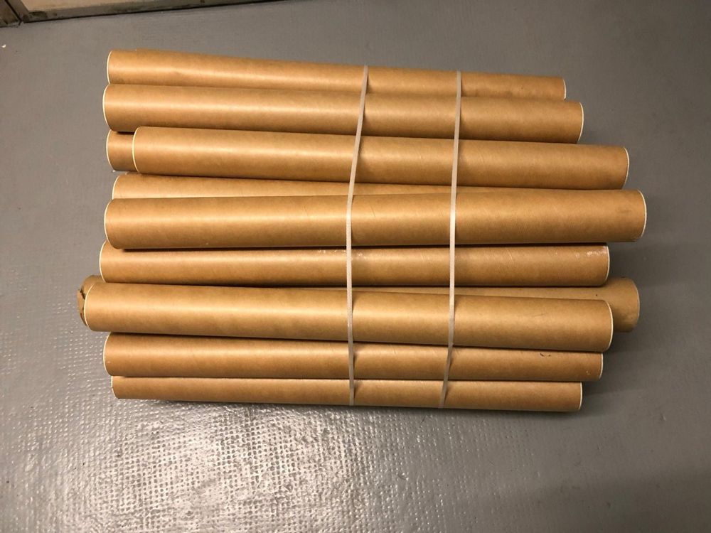 QUARKZMAN Versandhülsen-Endkappen 3 Zoll - 50 Stück Schutzkappen Für Poster Und Dokumente