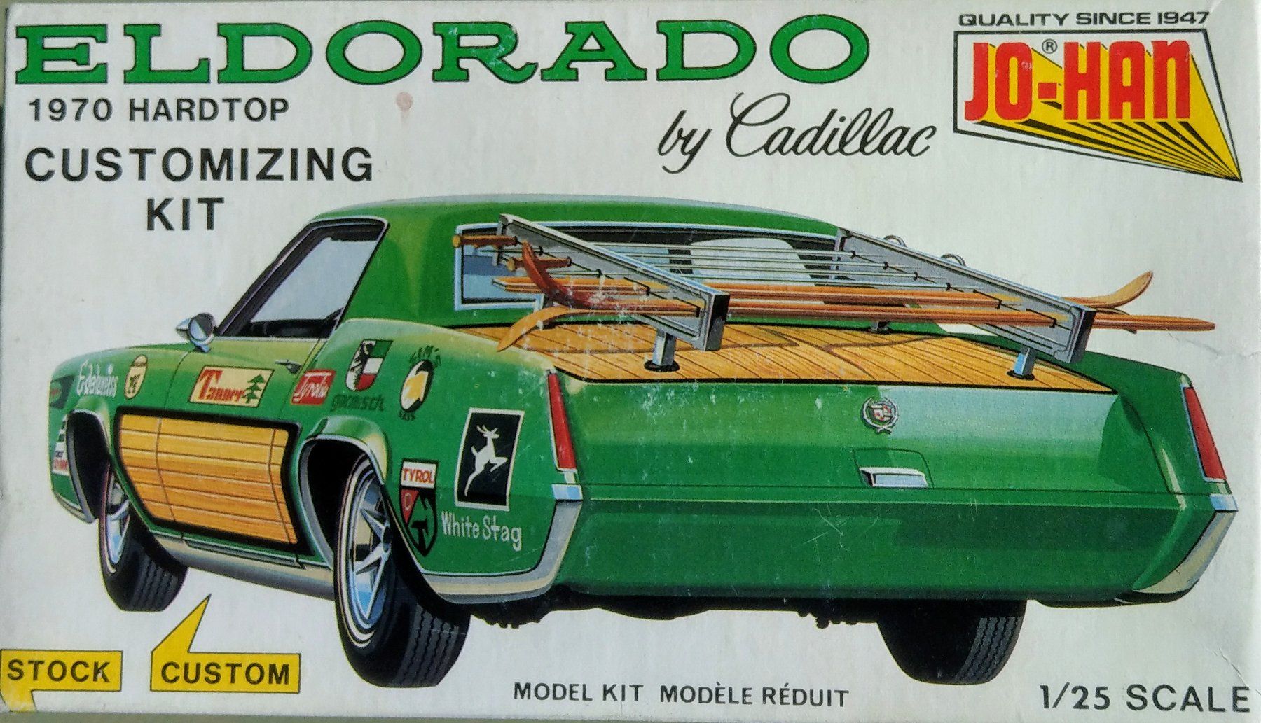 Cadillac Modellini d'auto: Johan 70 Cadillac Eldorado customizing kit C-5570 – Usato da Châtillens venduto da rei_y82w