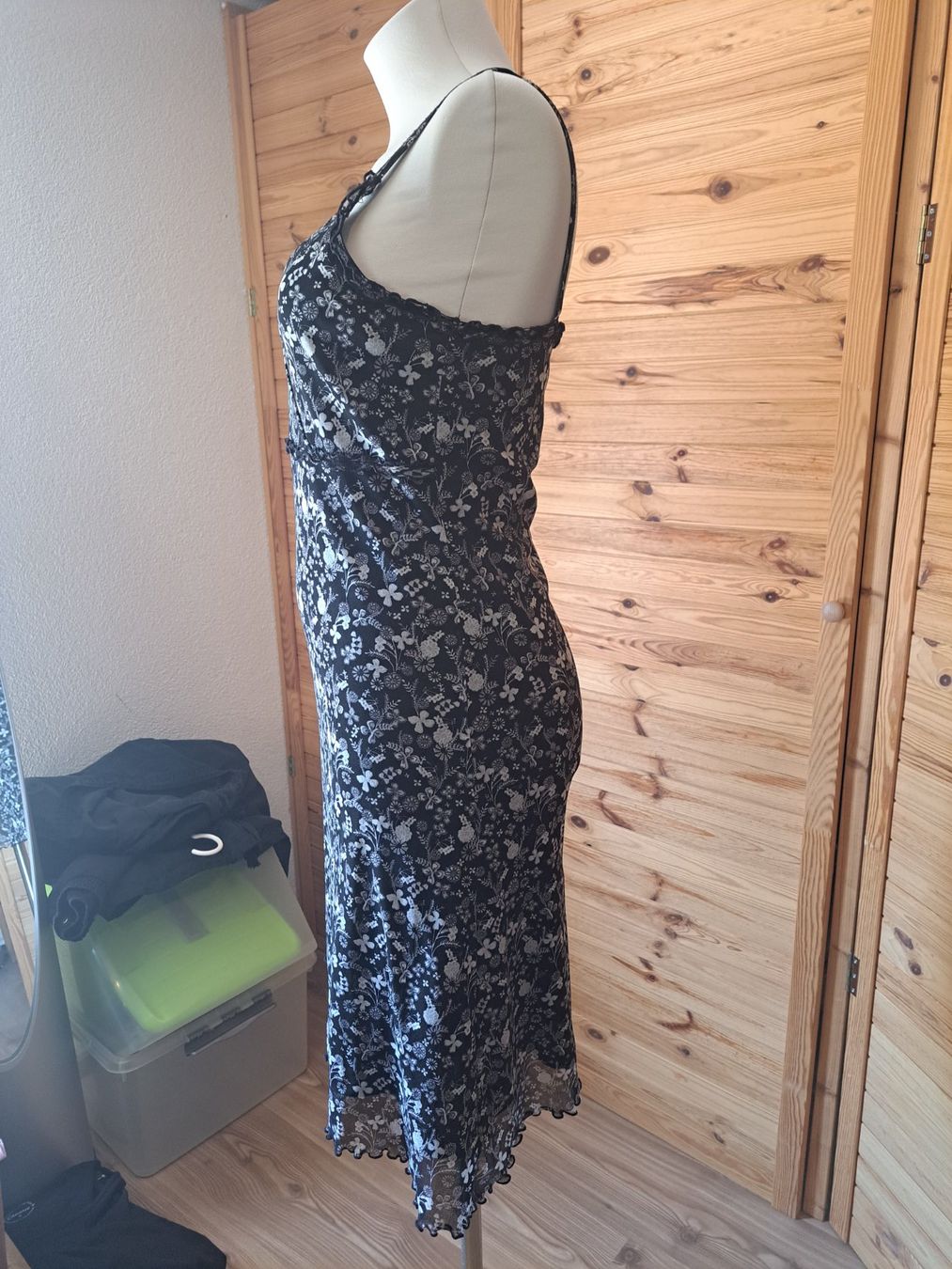 S.Oliver Vestiti: Sommerkleid S.Oliver, gr.S, schwarz/grau – Usato da Rafz venduto da MuriFinn 1