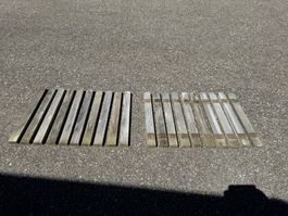 Gartenzaun Latten druckimprägniert