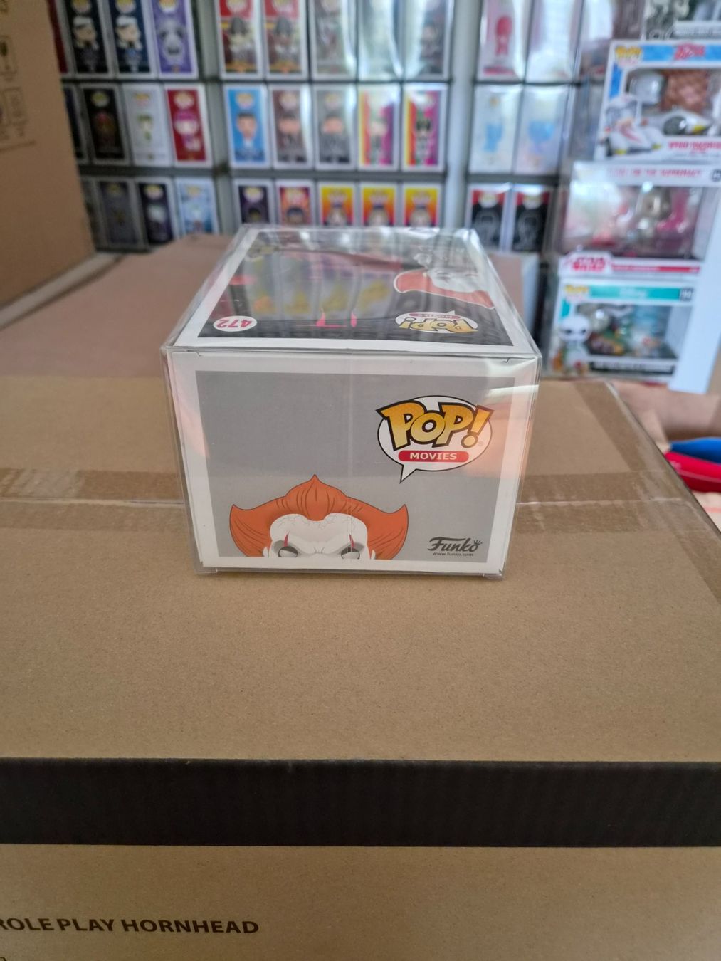 Funko Statuette: Funko Pop! Pennywise mit Boot 472 Chase Edition – Nuovo e nell'imballaggio originale da Sisseln AG venduto da schenk-figuren 4