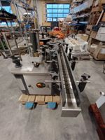 Nassleim Etikettier Maschine Flaschen