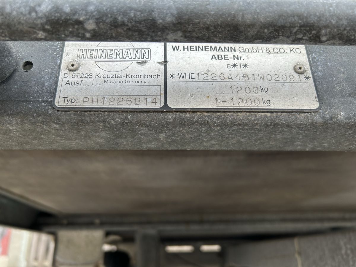 Heinemann Rimorchi: Anhänger – Usato da Derendingen venduto da Hauderebaesseler 1