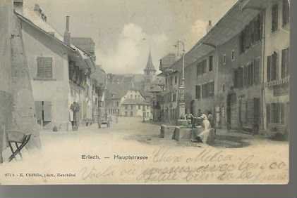 Cartes postales: carte postale Erlach – D'occasion à Sorvilier par carose01