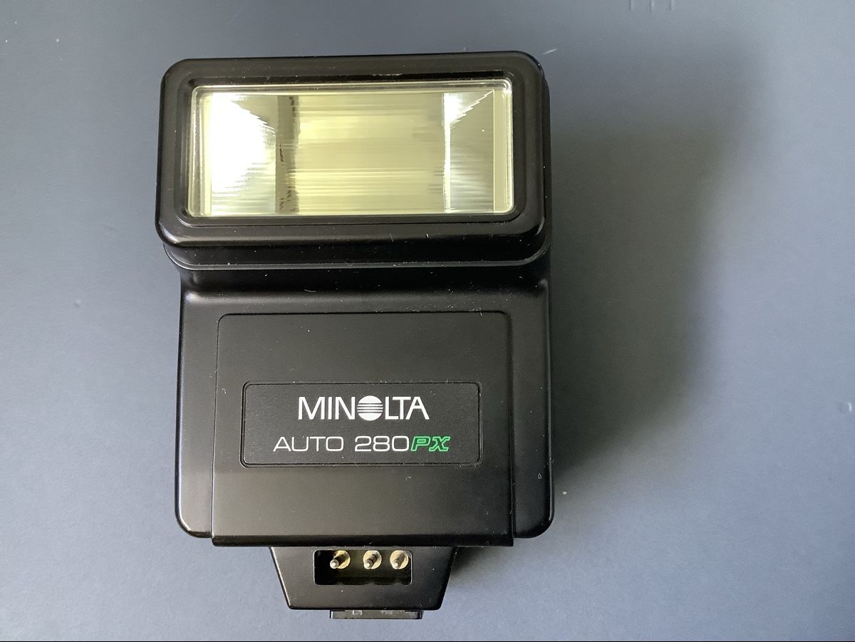 Minolta Blitze: Blitz Minolta Auto 280 PX – Gebraucht aus Schwarzenberg LU von lealea123