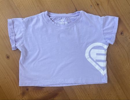 T-shirt Lilas court Frescsun - Taille 10 ans - très bon état