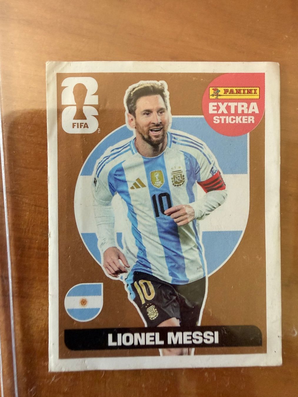 Panini Sammelbilder & Trading cards: Extra Sticker Panini 2026 Messi bronze – Gebraucht aus Renens VD von dmaurelab