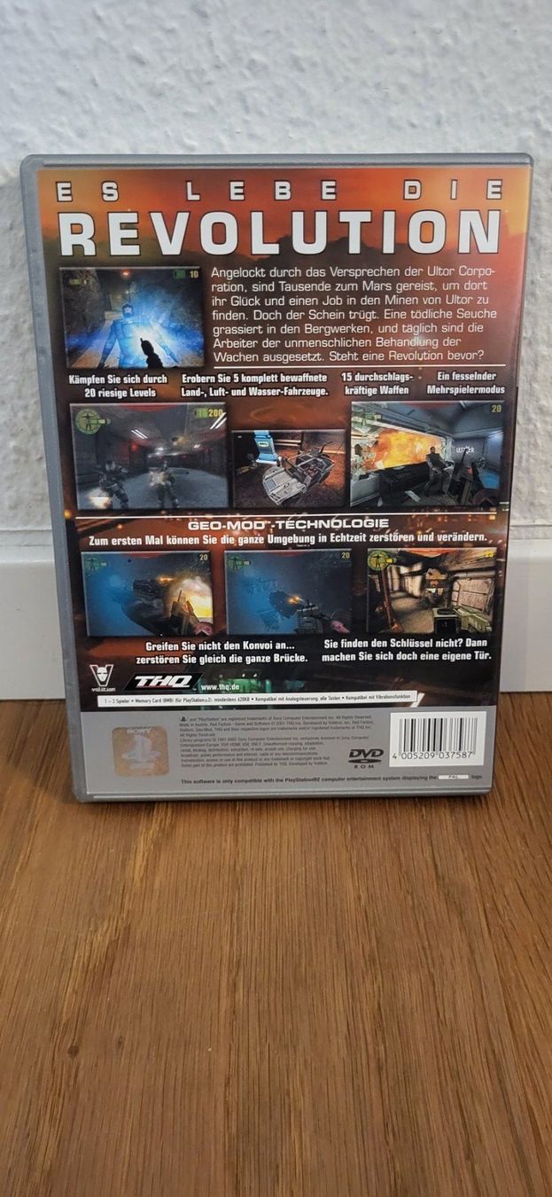 Sony Giochi: PS2 - Red Faction – Usato da Münsingen venduto da Heroism2010 1