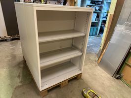 schöner Lista Metallschrank ohne Türen 80x40x110cm