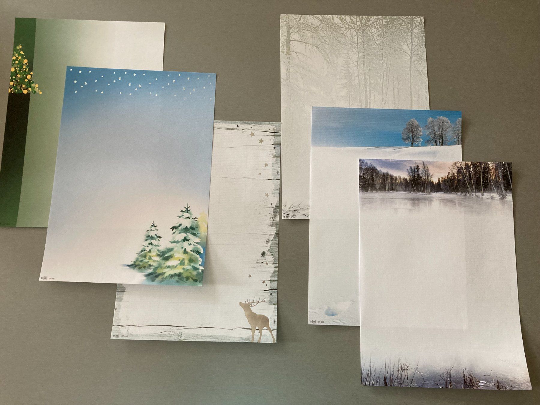 Papiere: Weihnachts Designe Schreibpapier – Neu (gemäss Beschreibung) aus Obfelden von miau68