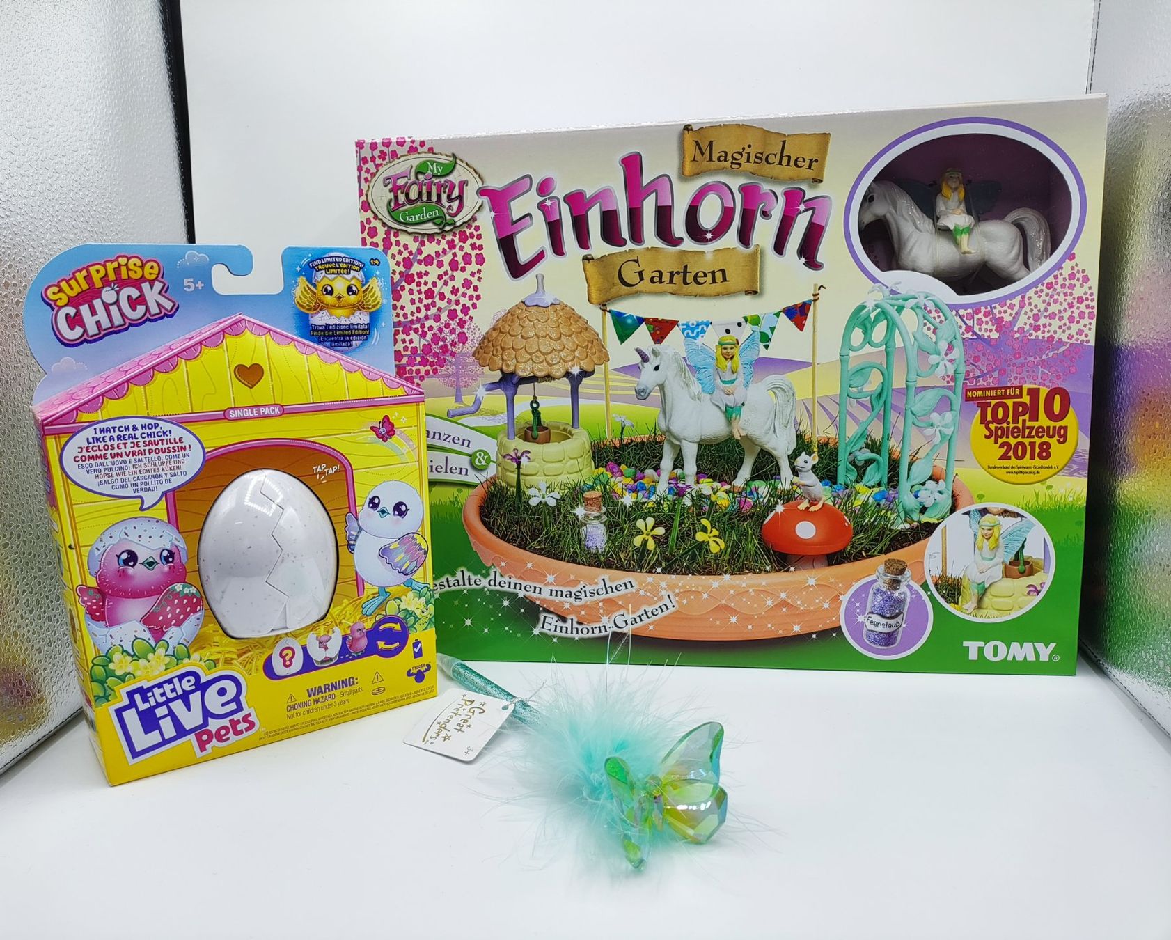 Giocattoli: Magischer Einhorn Garten + Surprise Chick – Nuovo e nell'imballaggio originale da Schlatt TG venduto da AndrTra
