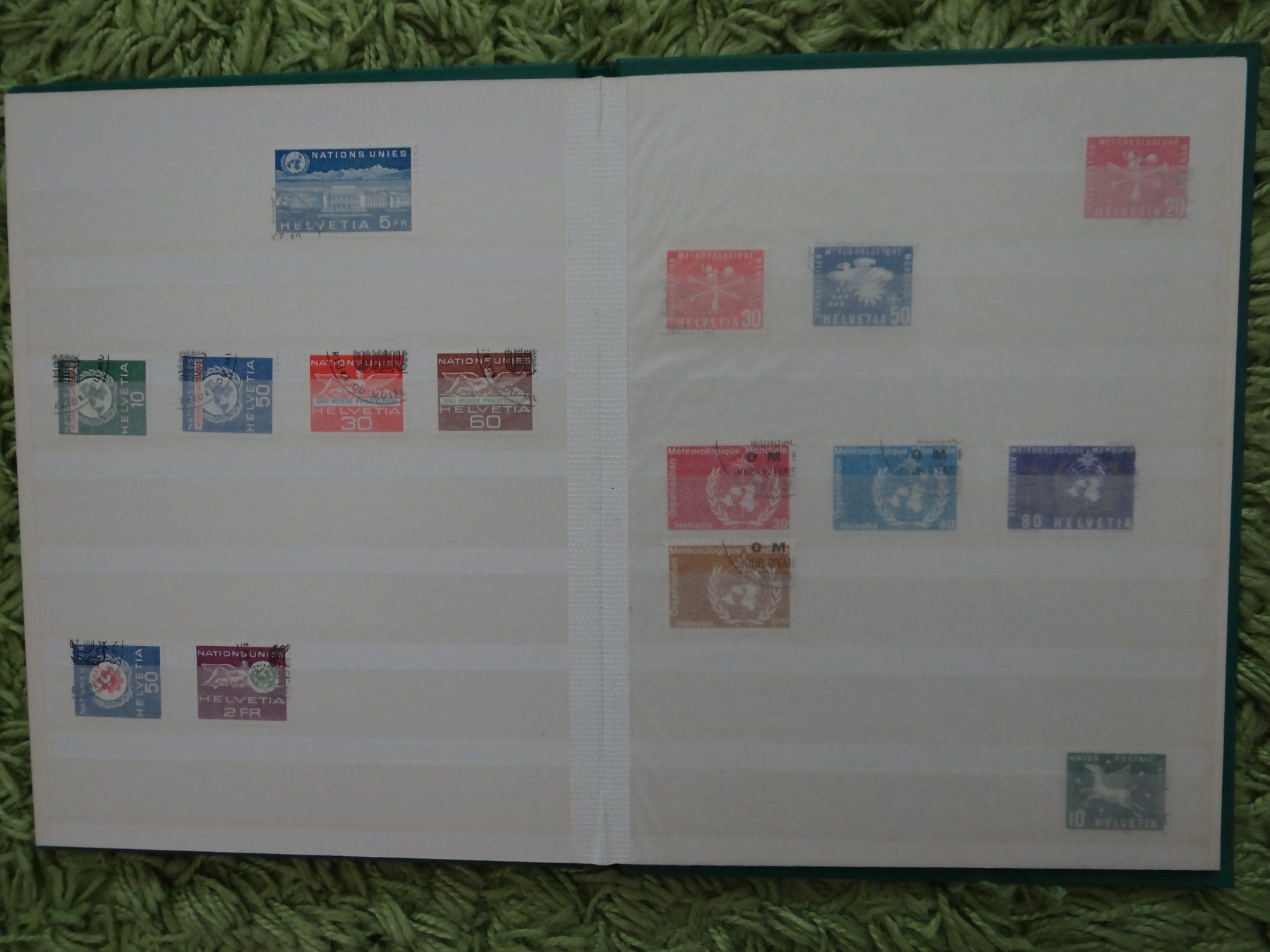 Tutti i francobolli: Tolle Sammlung Dienstmarken/Genfer Ämter ab CHF 1.-- – Usato da Kriens venduto da Na4 5