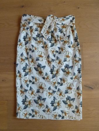 50er Jahre Rockabilly Bleistiftrock von Banned Retro Gr. XS