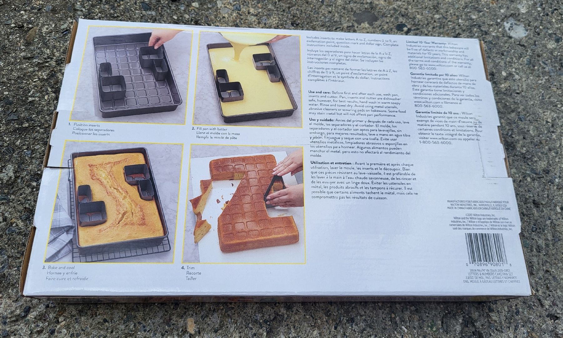 Moules à gâteaux: Zahlen und Buchstaben Cake Pan Set – D'occasion à Davos Clavadel par Spsnka-9774 1