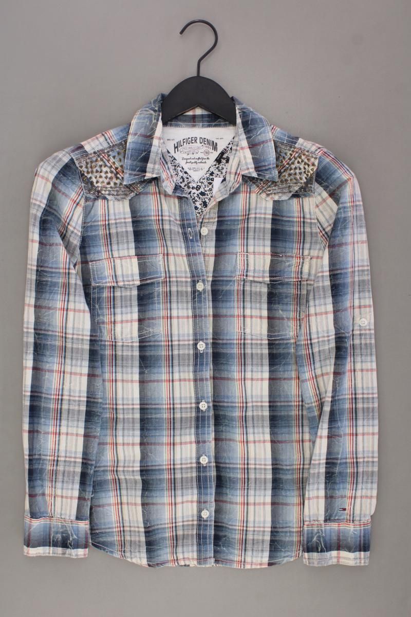 Blusen: Hilfiger Denim Karobluse Gr. M kariert – Gebraucht aus Neustadt an der Waldnaab von SecondLifeFashion
