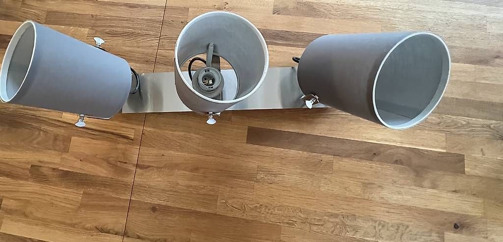 Lampadari & plafoniere: Moderne graue Deckenlampe,  3x E27 – Usato da Kloten venduto da Cer0 1