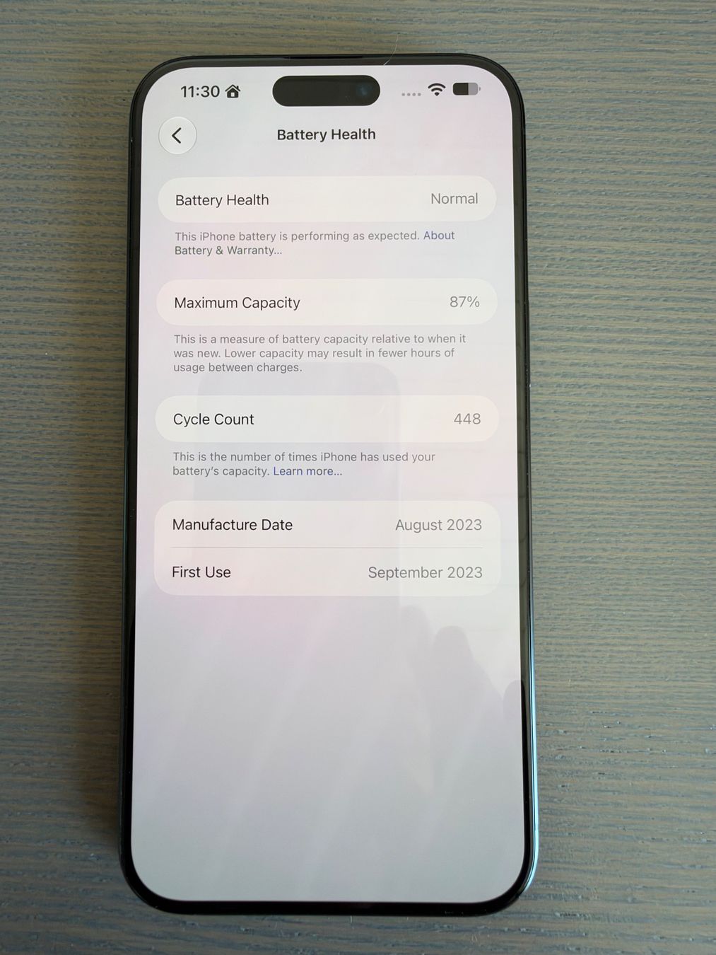 Apple Telefoni cellulari / Smartphones: iPhone 15 Pro Max 256GB, Blau – Usato da Kyburg-Buchegg venduto da Wlan_owner 6