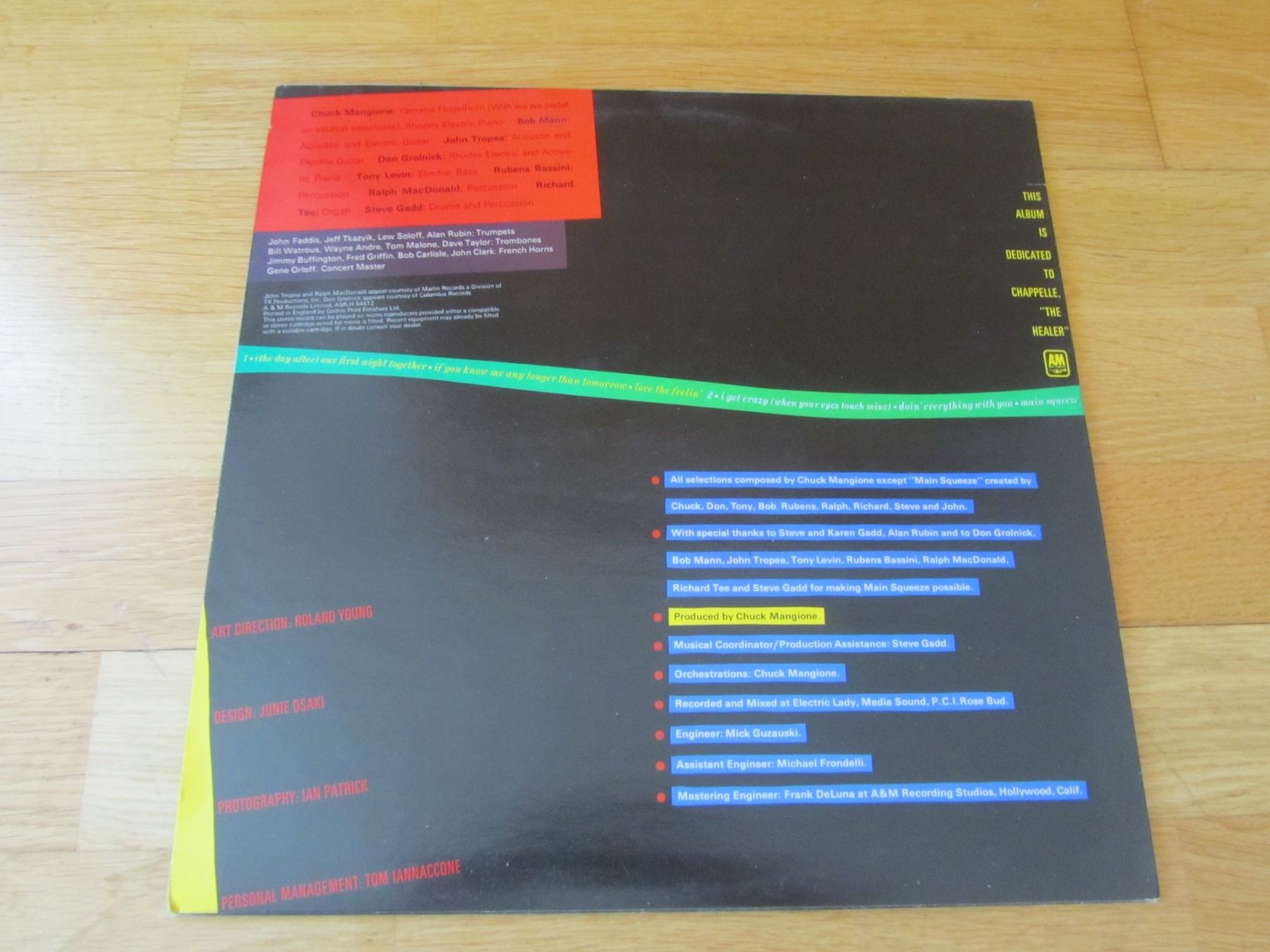Dischi in vinile: CHUCK MANGIONE:  Main Squeeze – Usato da Seengen venduto da mikelele 1