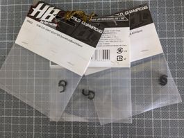 4 x HB Hot-Bodies by HPI HB68822 POM Cup Joint Adapter 2mm