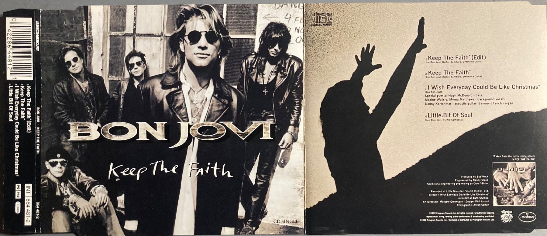 CD: BON JOVI - KEEP THE FAIT – Usato da Poliez-Pittet venduto da Newtown-Records