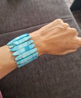 Armband, Armschmuck, Kette, bracelet, Naturstein, Larimar