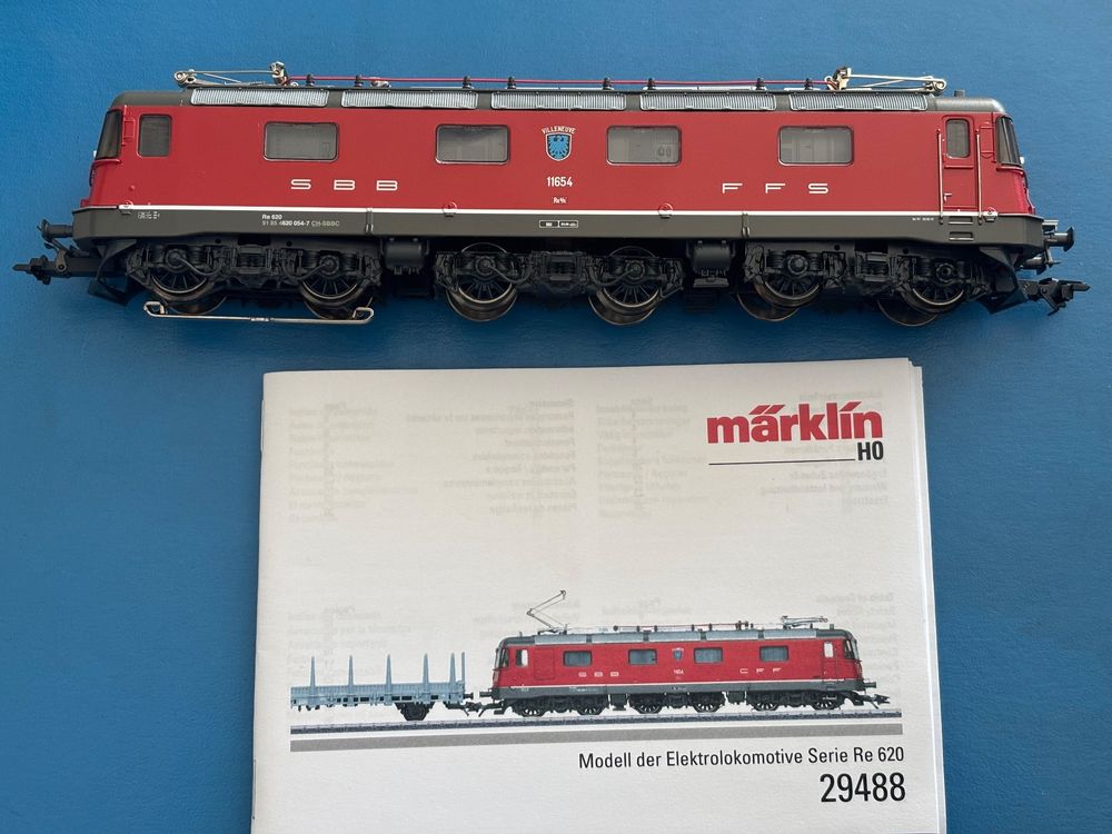 Märklin Elok Re 620 SBB Villneuve (Set 29488) mfx Sound (Neu (gemäss ...