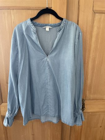 Jeans Bluse von H&M 40