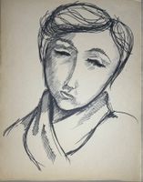Porträt eines Jungen von Cosmo Carabellese (1927) 50x40 cm
