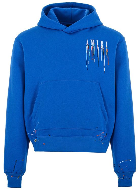 NEW**AMIRI Embroidered Paint Drip Core Logo Hoodie Gr.L Acheter sur