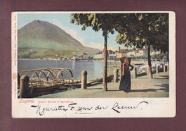 LUGANO - Quai - Donna - 1904