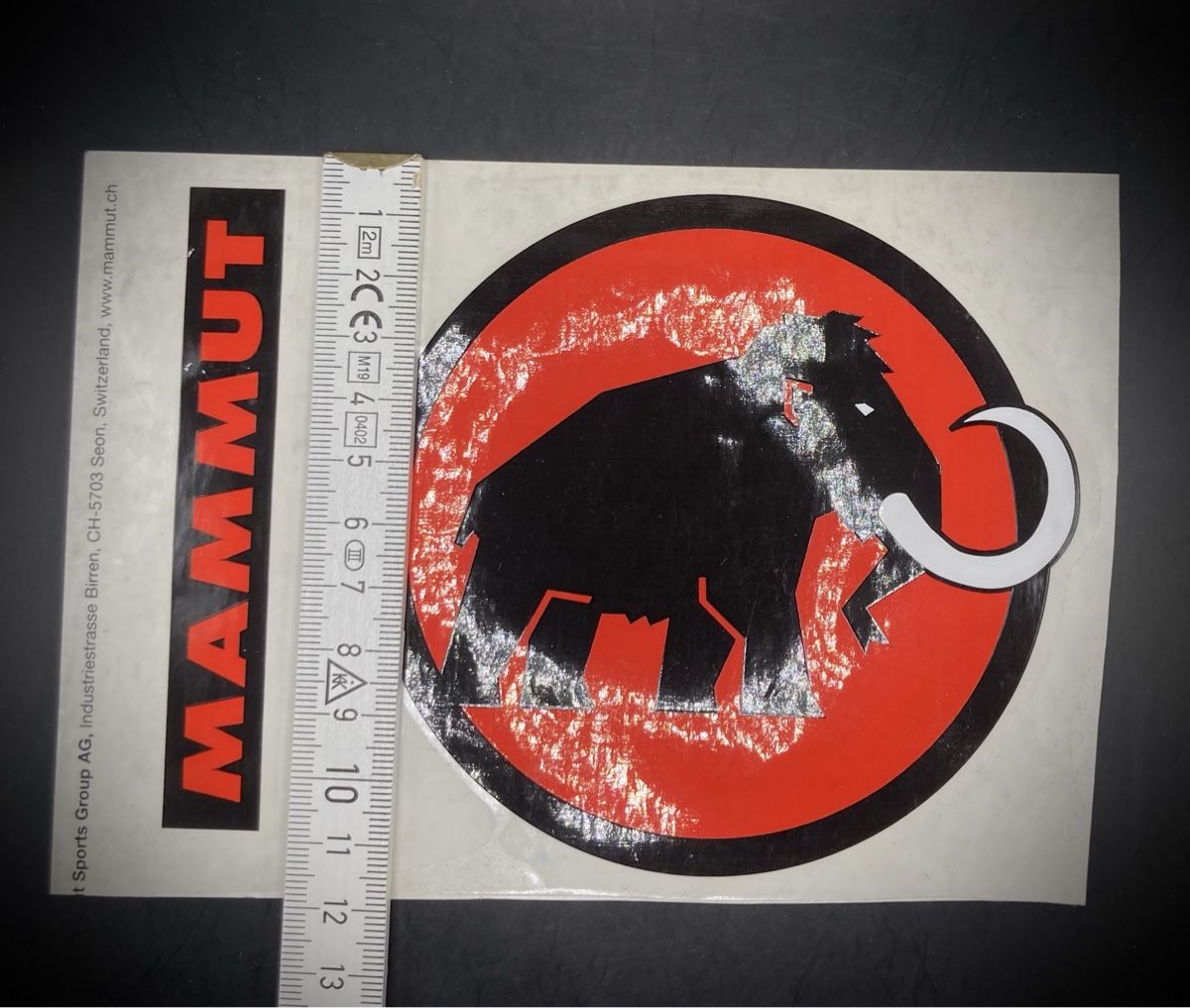 Sticker: Mammut Aufkleber Set 2-teilig neu – Nuovo (secondo la descrizione) da Vinelz venduto da Viewfinder84