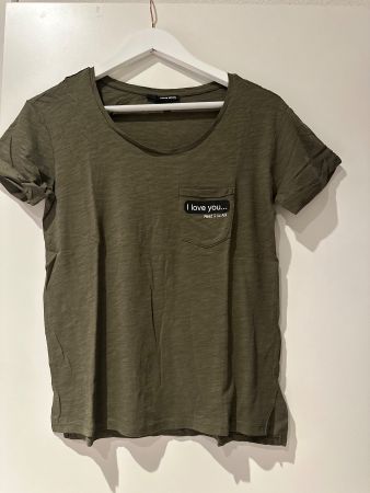Tally Weijl Shirt, Khaki Grün, Grösse S