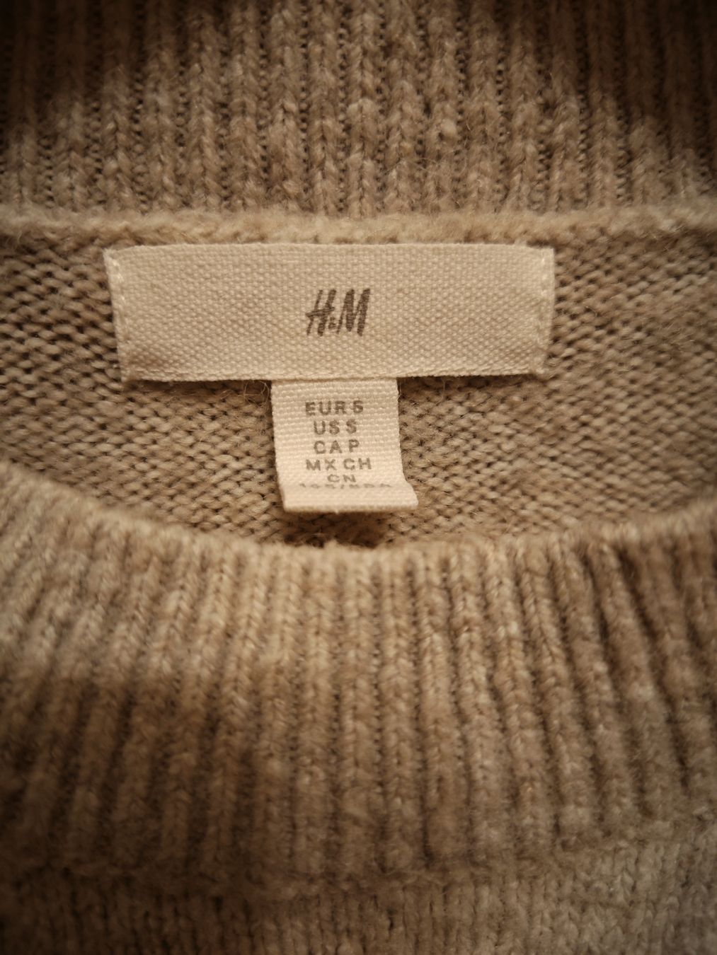 H&M Maglioni & Felpe: H&M Pullover gestreift, beige/lila, Gr. S – Usato da Adliswil venduto da coconut1289 5