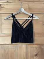 Trendiges Top, Schwarz, Grösse 36,für den Sommer