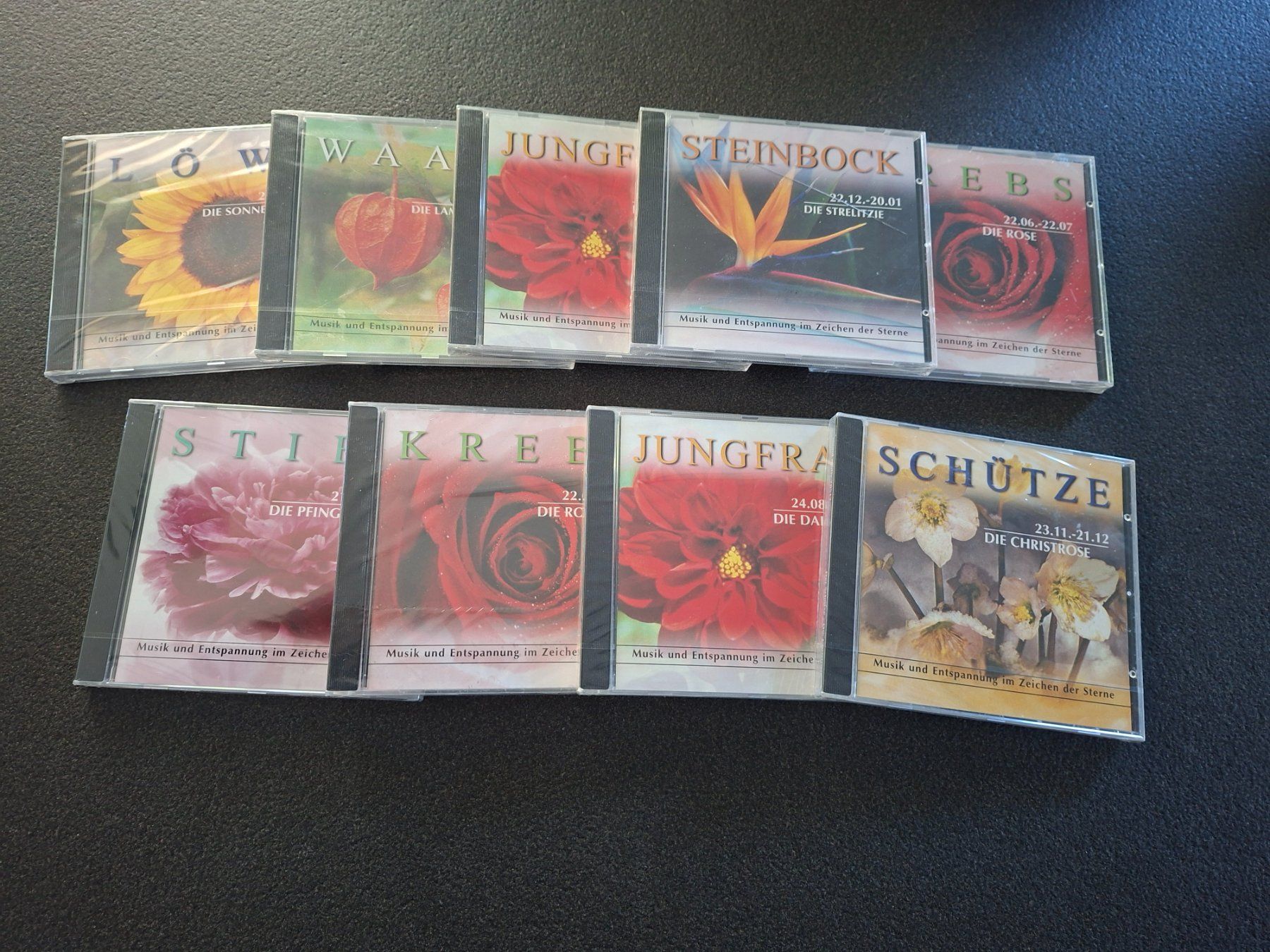 CD: 9 CD Entspannungsmusik, div. Sternzeichen – Nuovo e nell'imballaggio originale da Bäriswil BE venduto da Rezz