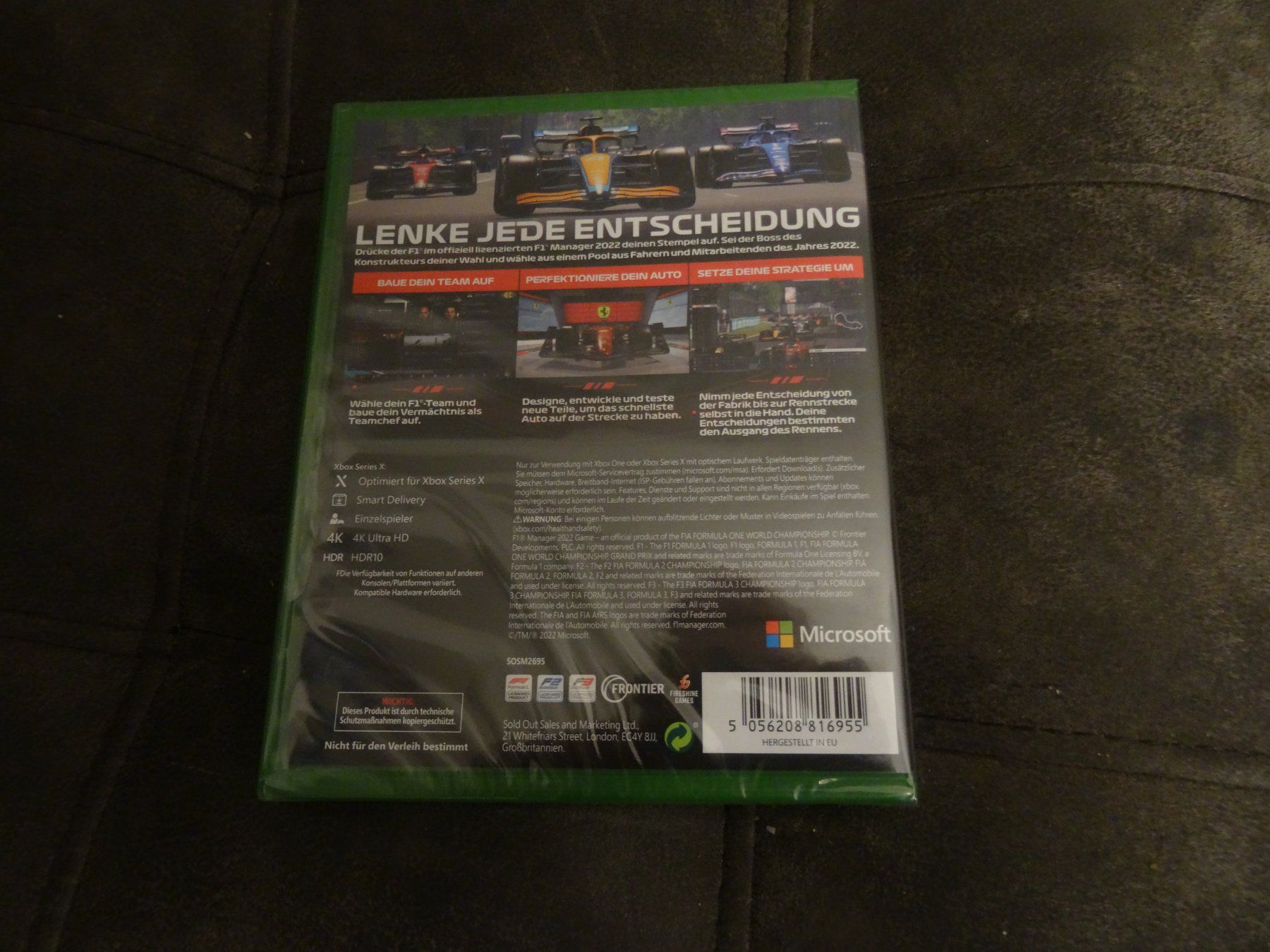 Microsoft Giochi: F1 Manager 2022 22 XBOX ONE NEUWARE – Nuovo e nell'imballaggio originale da Olten venduto da Disc-Ausverkauf 1