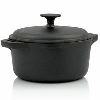 BBQ-Toro Gusseisen Topf Bräter 4,0 Liter