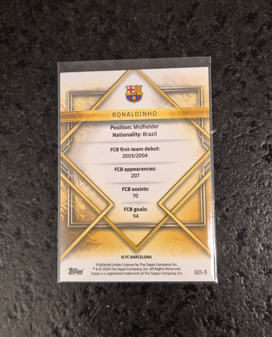 Topps Carte collezionabili: Ronaldinho - Barcelona - Topps – Nuovo (secondo la descrizione) da Burg AG venduto da Danoe 1