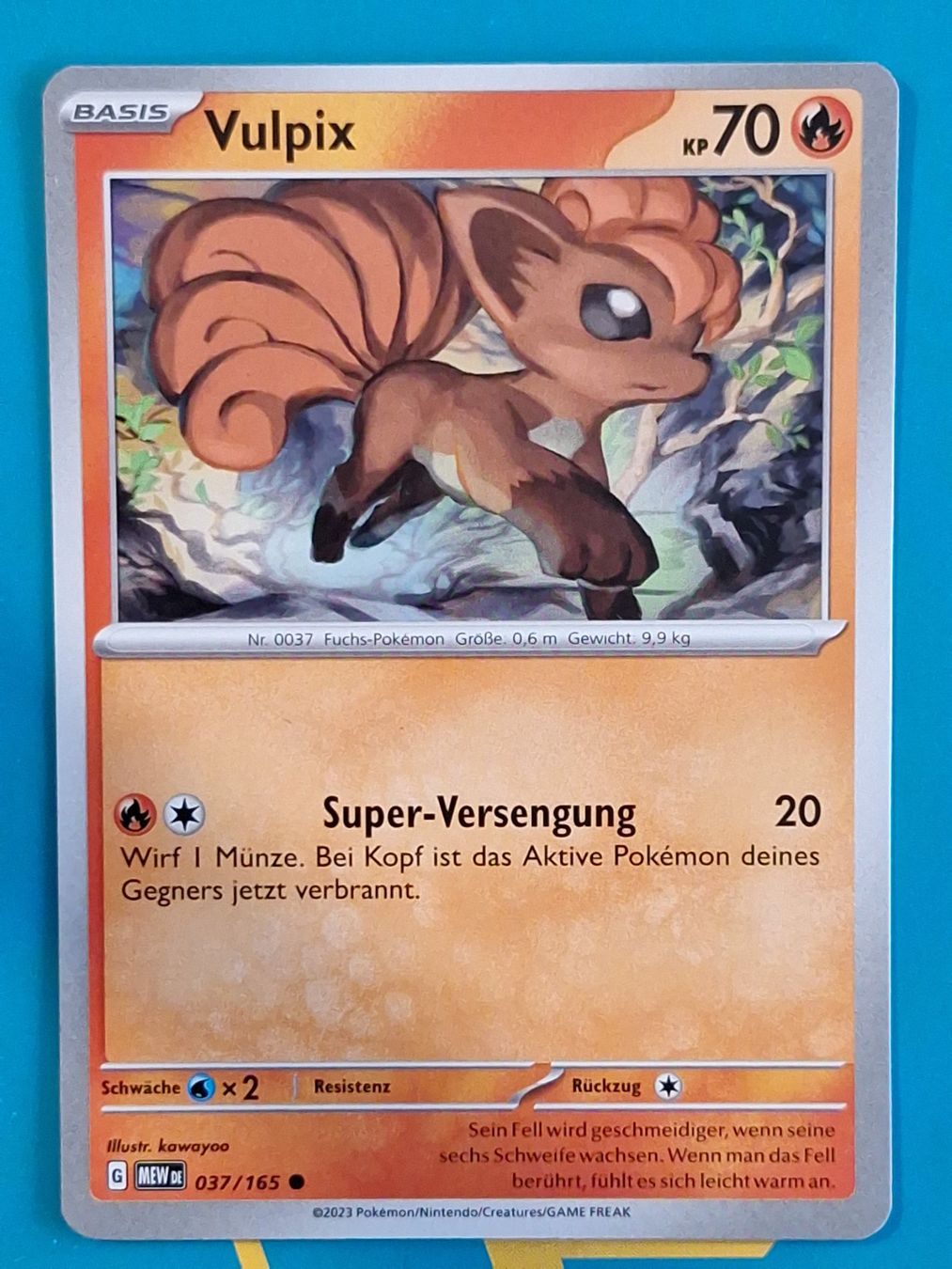 Pokémon Carte collezionabili: Vulpix - DEUTSCH Mew 151 - #2.8 – Usato da Altstätten SG venduto da GGsGameshop