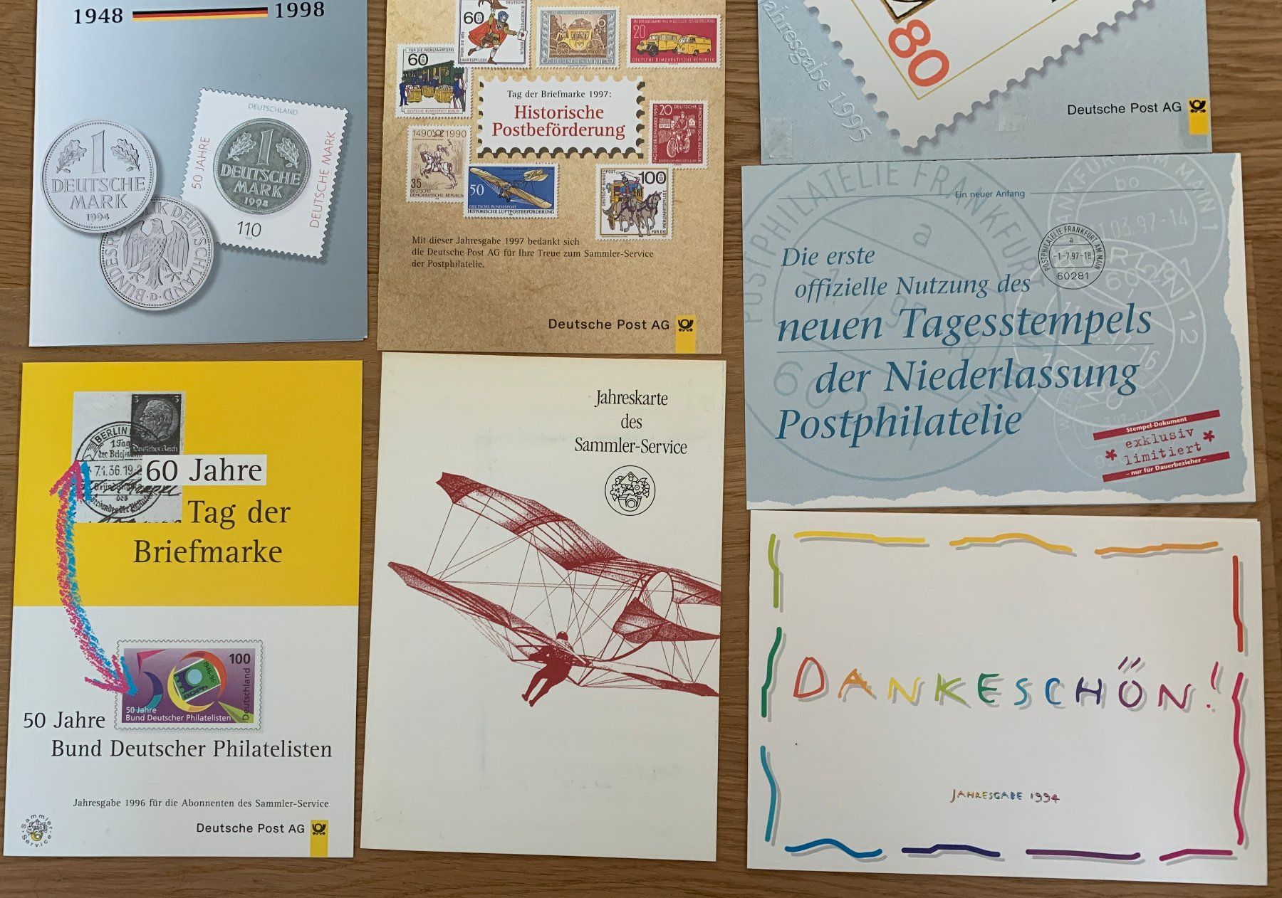 Tutti i francobolli: Abo-Geschenk der Deutschen Bundespost – Nuovo (secondo la descrizione) da olten venduto da otusan 3