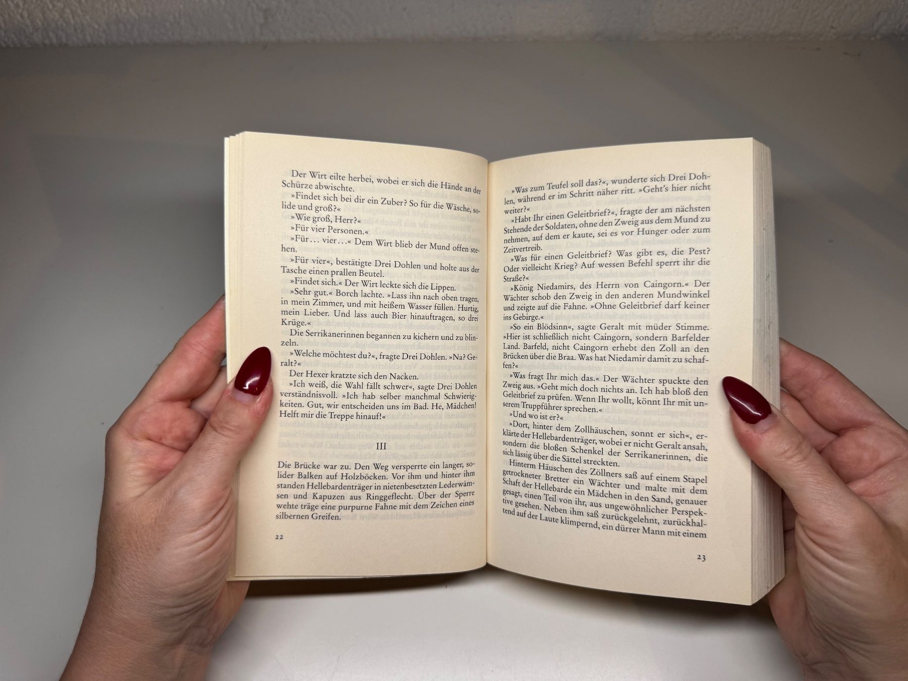 Libri: ROMAN: Andrzej Sapkowski, Das Schwerft der Vorsehung – Usato da Grosswangen venduto da Deutsche_Romane 4