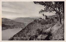 Monte Brè, Kulm-Hotel mit Stempel, gelaufen um 1920-30
