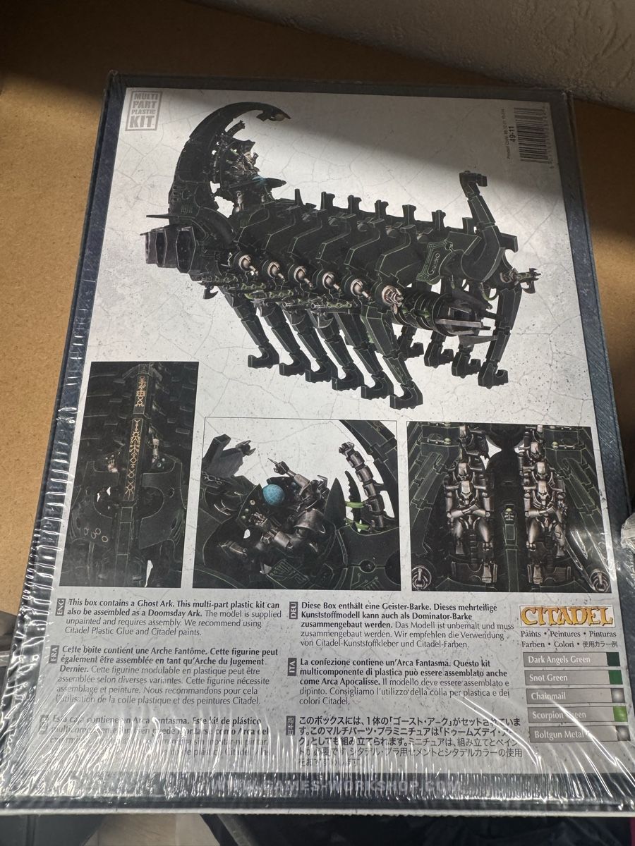 Warhammer 40’000 – Necron Ghost Ark / Doomsday Ark (OVP) Neu (Neu und ...