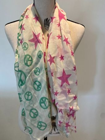 Yippie Hippie Schal  - Boho Hippie Style