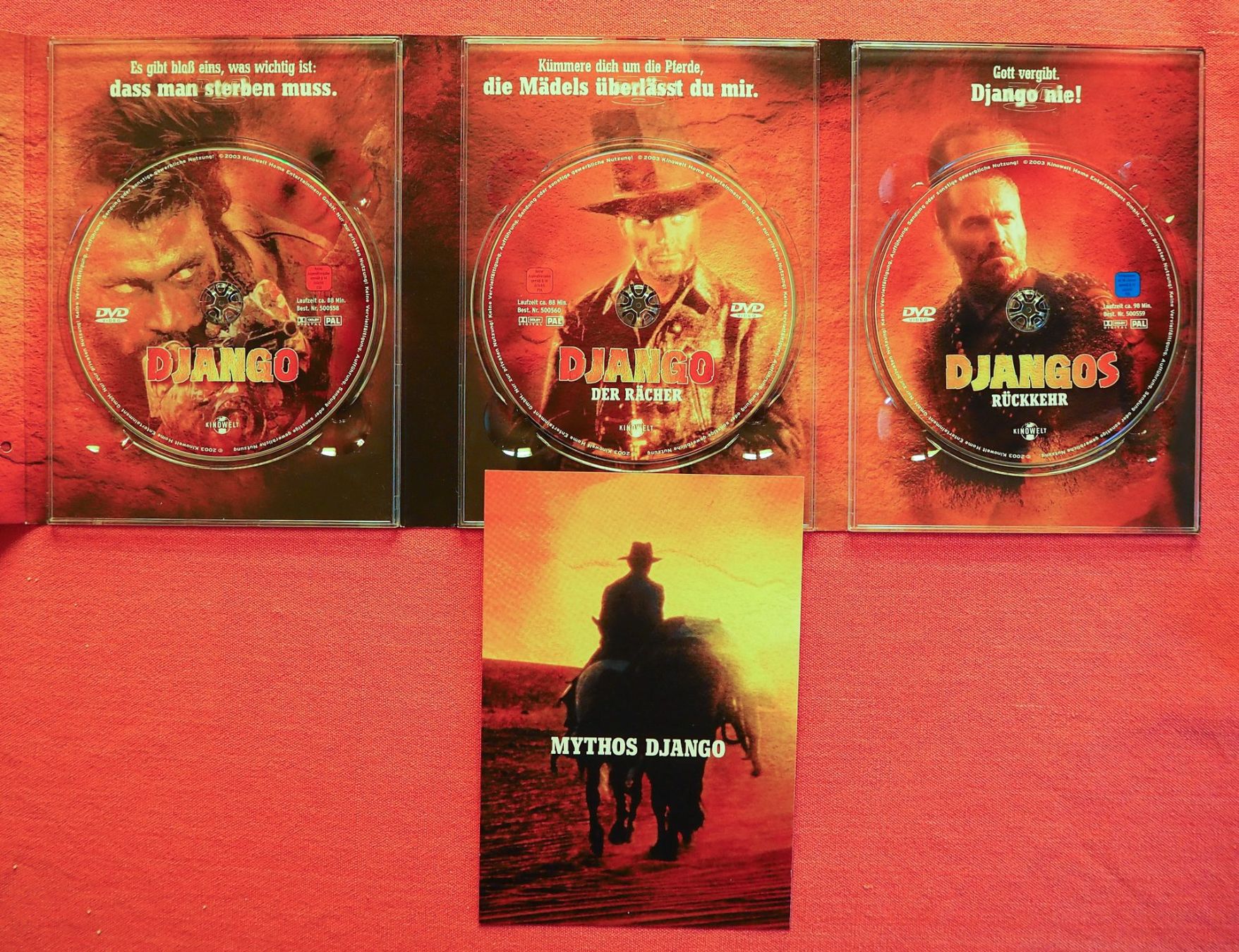 Tutti i DVDs: Italo Western / Sammlung / 8 Filme – Usato da Chur venduto da dluli 1