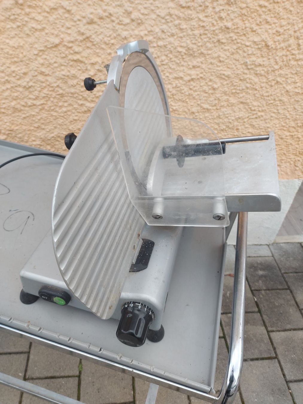Elettrodomestici da cucina: Profi Allesschneider ; Aufschnittmaschine; Fleischschneider – Usato da Rheinau venduto da profitronic.shop 9