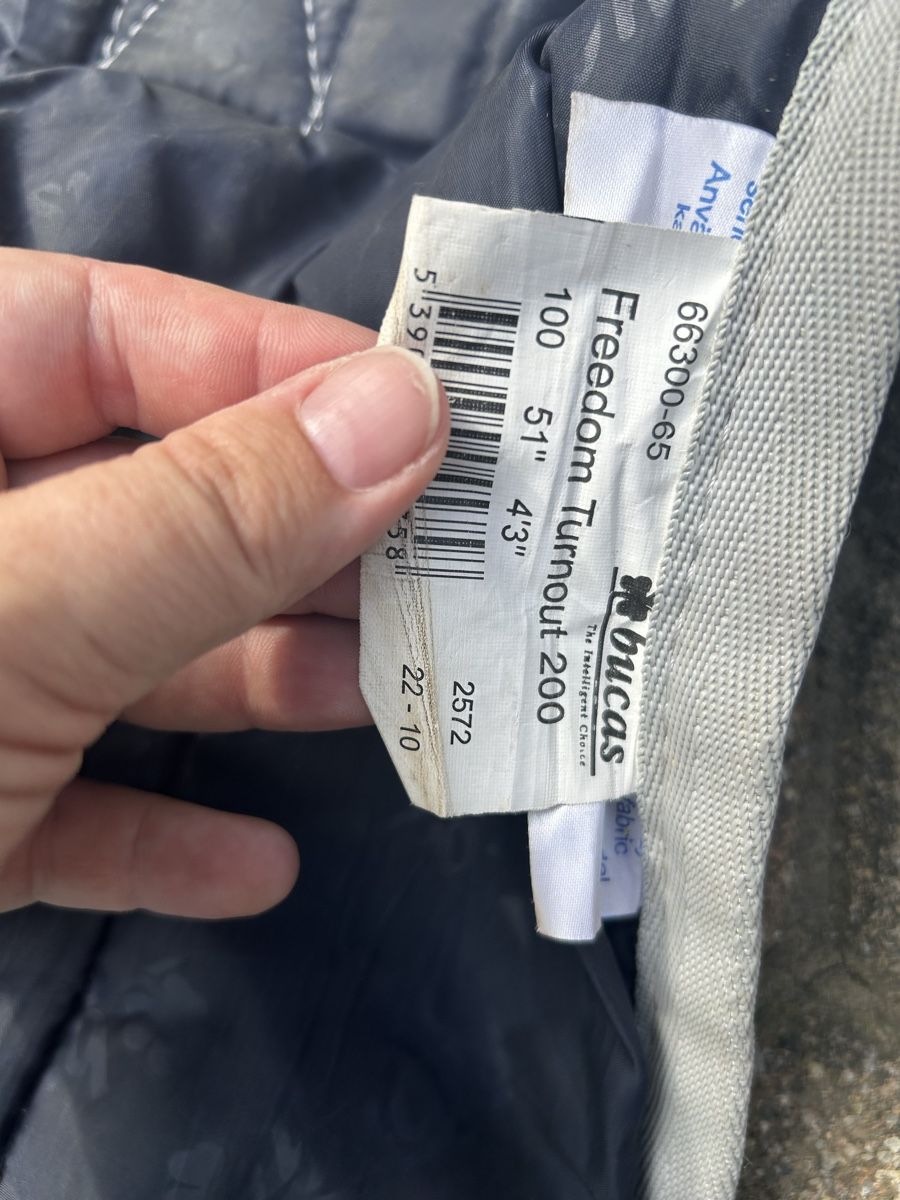 Coperte: Bucas Freedom Turnout 200 100 cm gebraucht – Usato da Villmergen venduto da Walkuere0 2