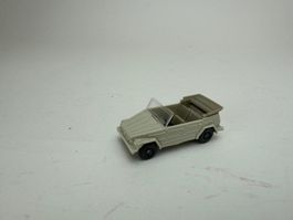 VW 181 Cabrio grauweiss