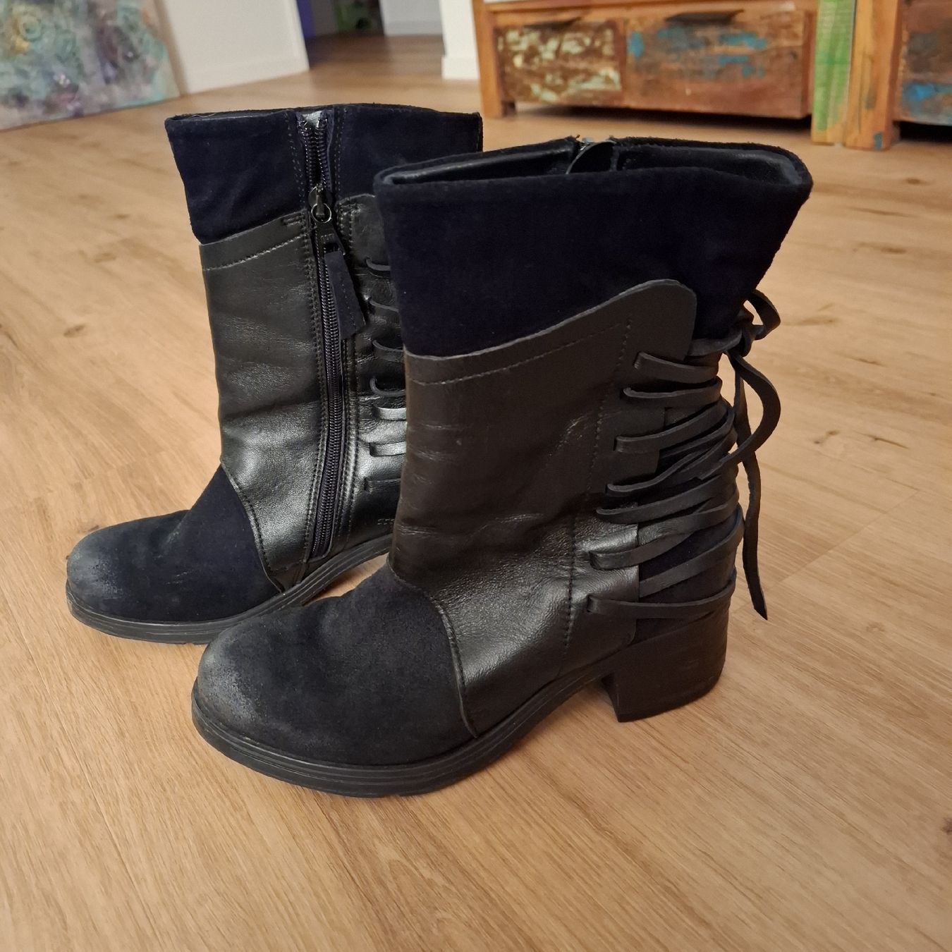 Mjus Scarpe da donna: MJUS Leder Schuhe Gr. 37 schwarz – Nuovo (secondo la descrizione) da Bülach venduto da JAYA379 2